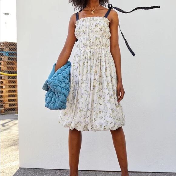 Brock Collection x H&M Floral Midi Dress - Picture 2 of 9